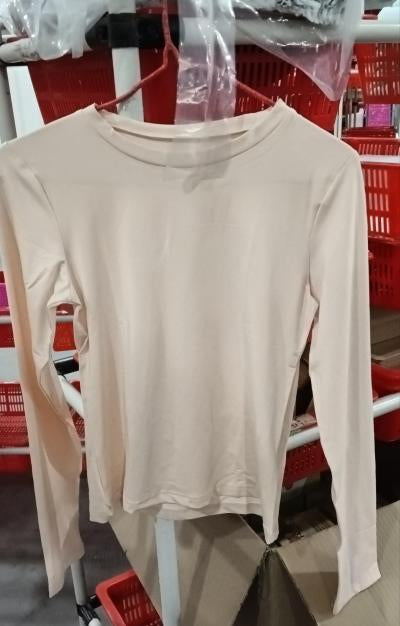 TFE: Women's Fashion Casual Solid Color Slim Pullover T-shirt