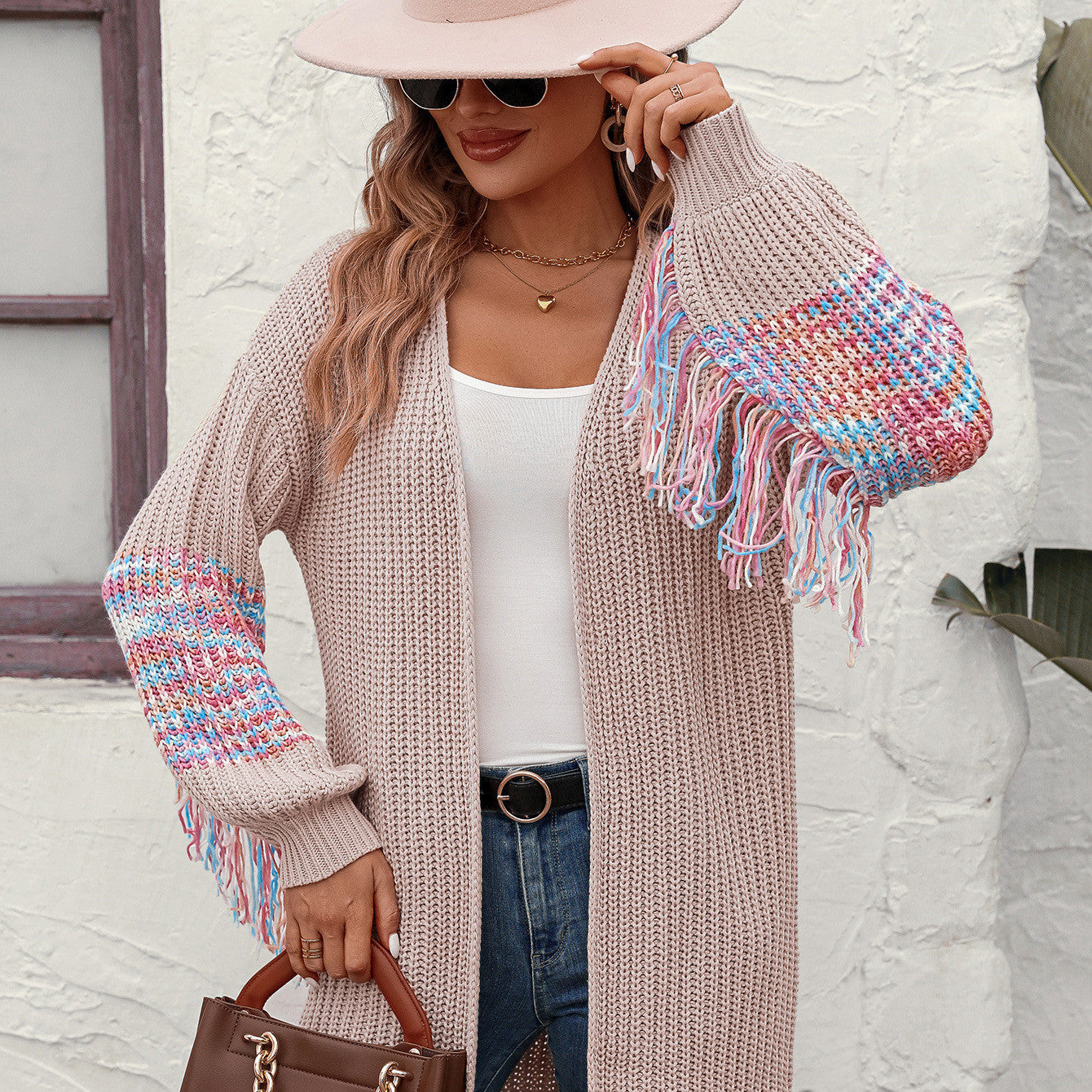 TFE: Women's Fashion Casual Tassel Sweater