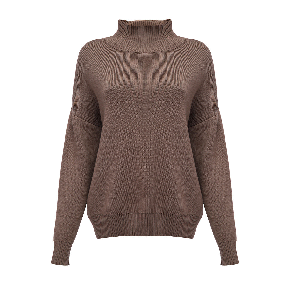 TFE: Cozy Elegance The Versatile Vogue Mock Neck Sweater