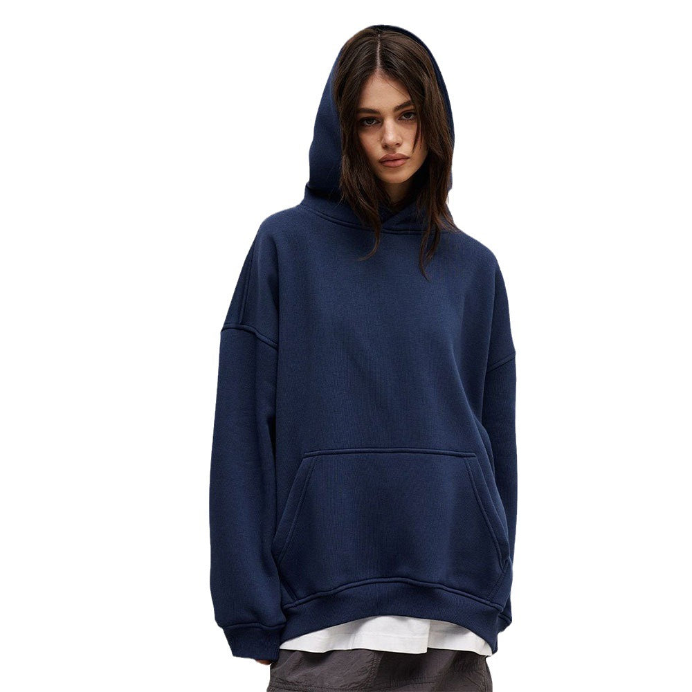 TFE: Cozy Street Boyfriend Loose Pockets Hooded Sweater