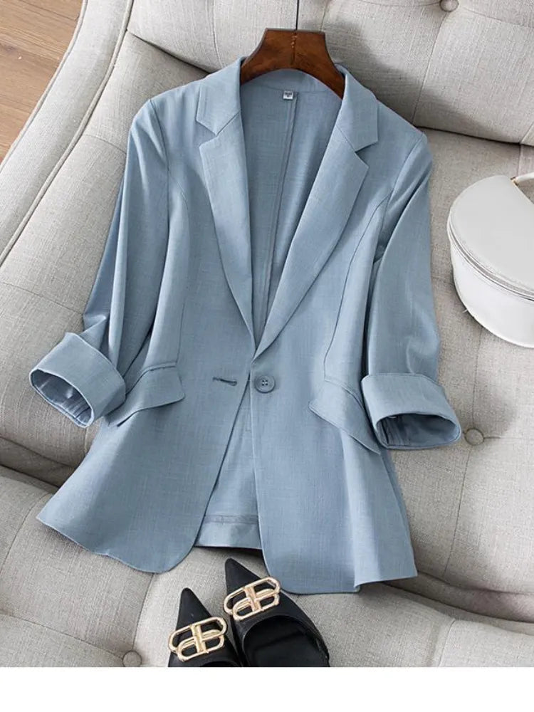 TFE:  Women's Seven-Minute Sleeve Blazer