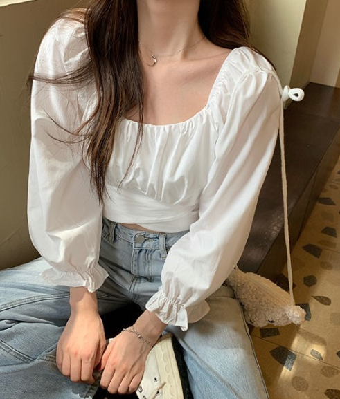 TFE: Trendy Square Collar Top