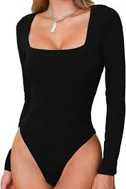 TFE: Sleek & Sexy Women's Long-Sleeved Bodysuits