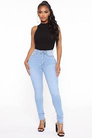 TFE: Elevate Your Style with High Waist Skinny Jeans for Women