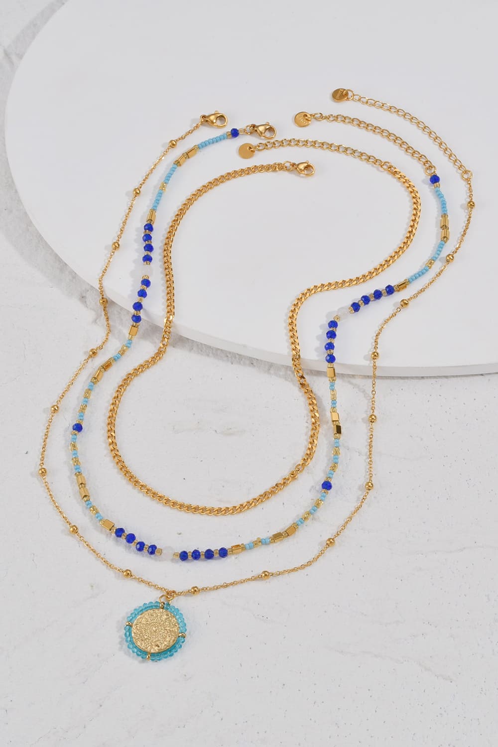 TFE: Three-Piece Beaded Necklace Set