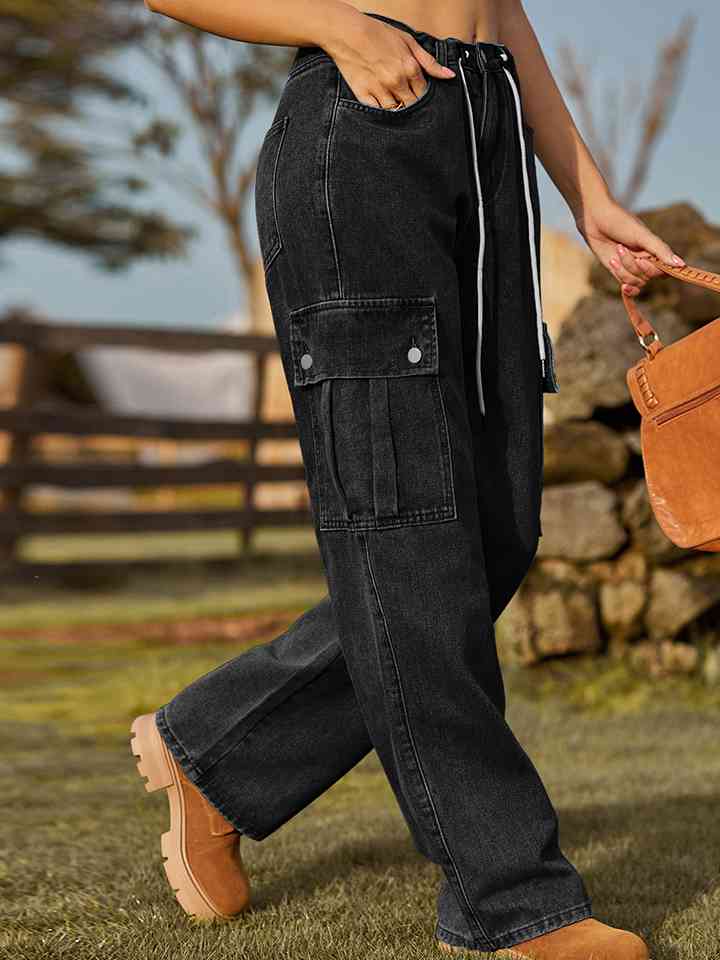 TFE: Straight Leg Cargo Jeans