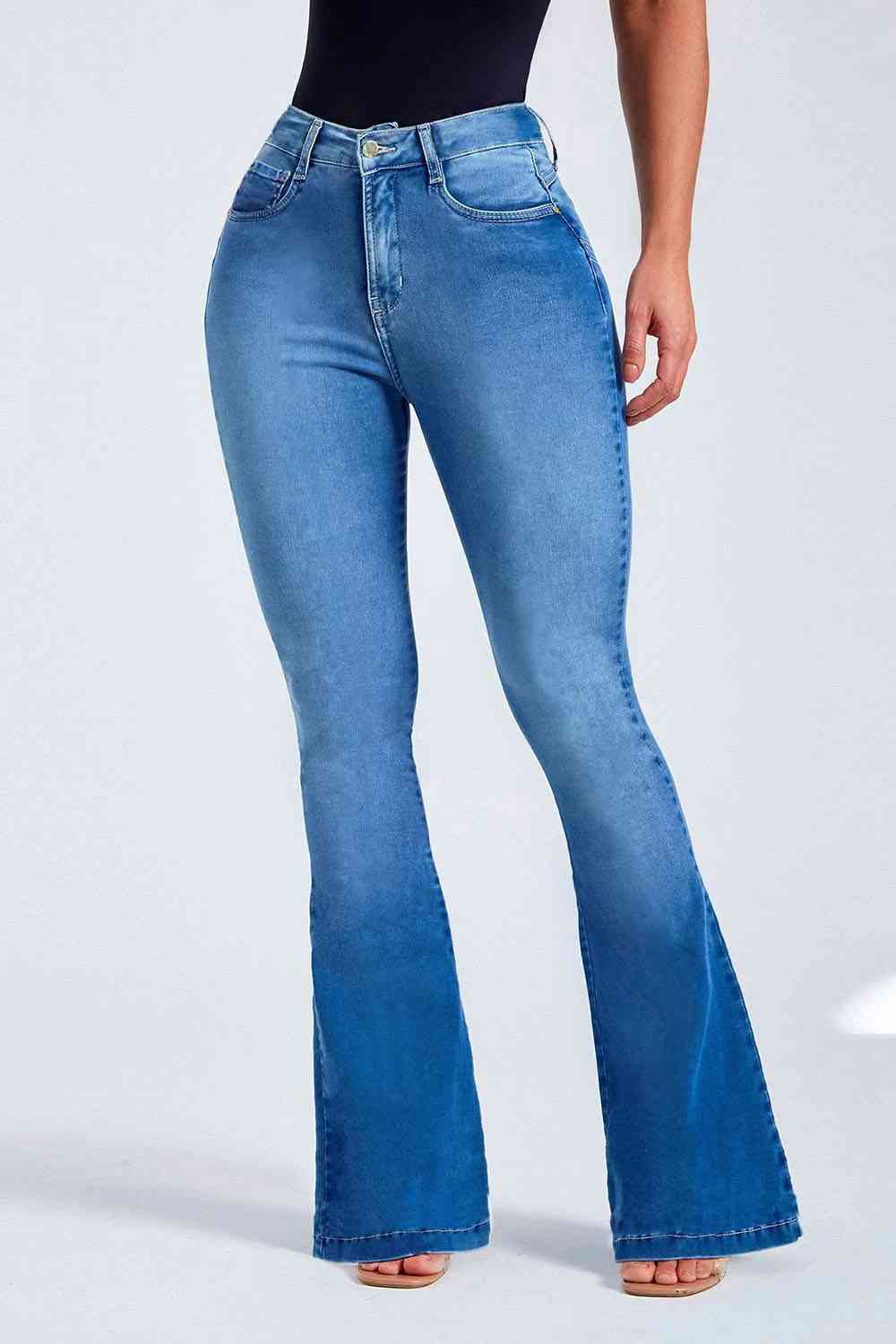 TFE: Buttoned Long Jeans