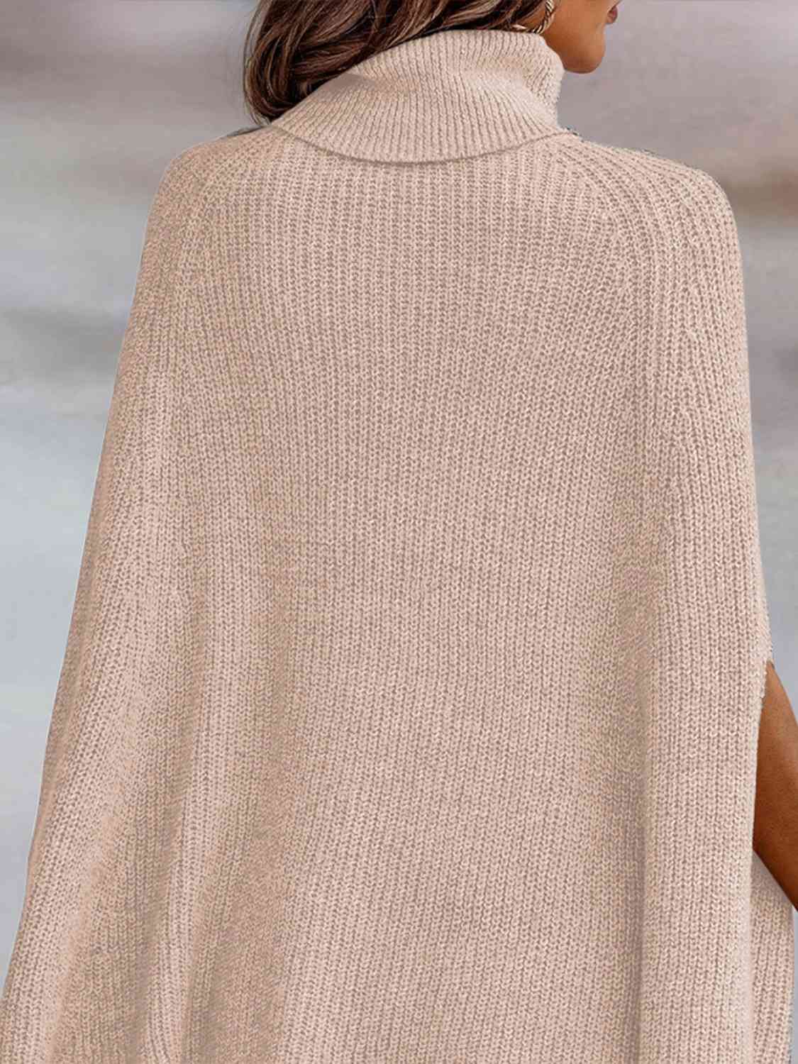 TFE: Dolman Dream Turtleneck Poncho