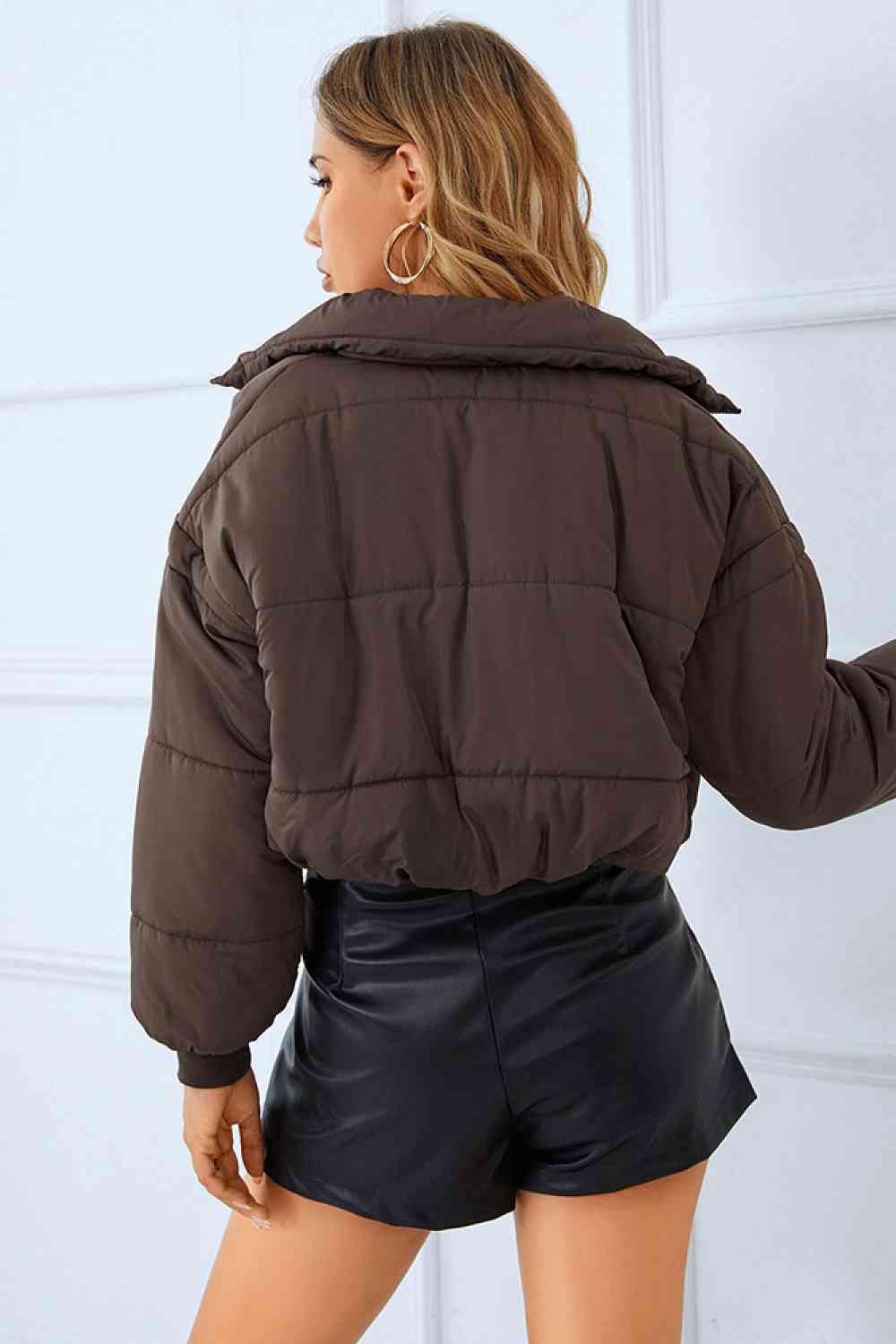 TFE: Zip-Up Winter Coat with Pockets