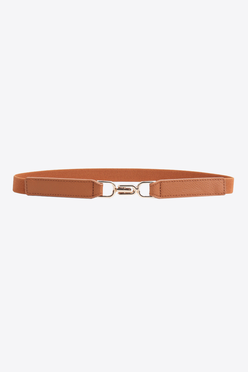 TFE: Stretchable Belt with Metal Clasp