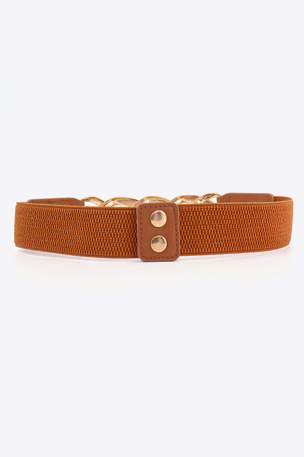 TFE: Elastic Belt with Chain Accents