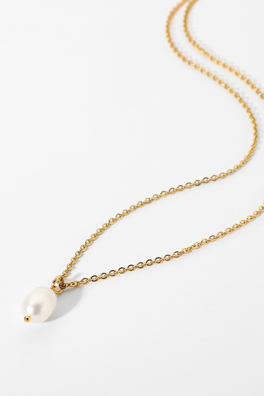 TFE: Freshwater Pearl Pendant Necklace