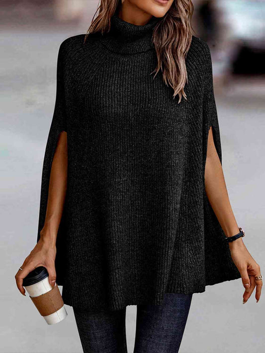 TFE: Dolman Dream Turtleneck Poncho