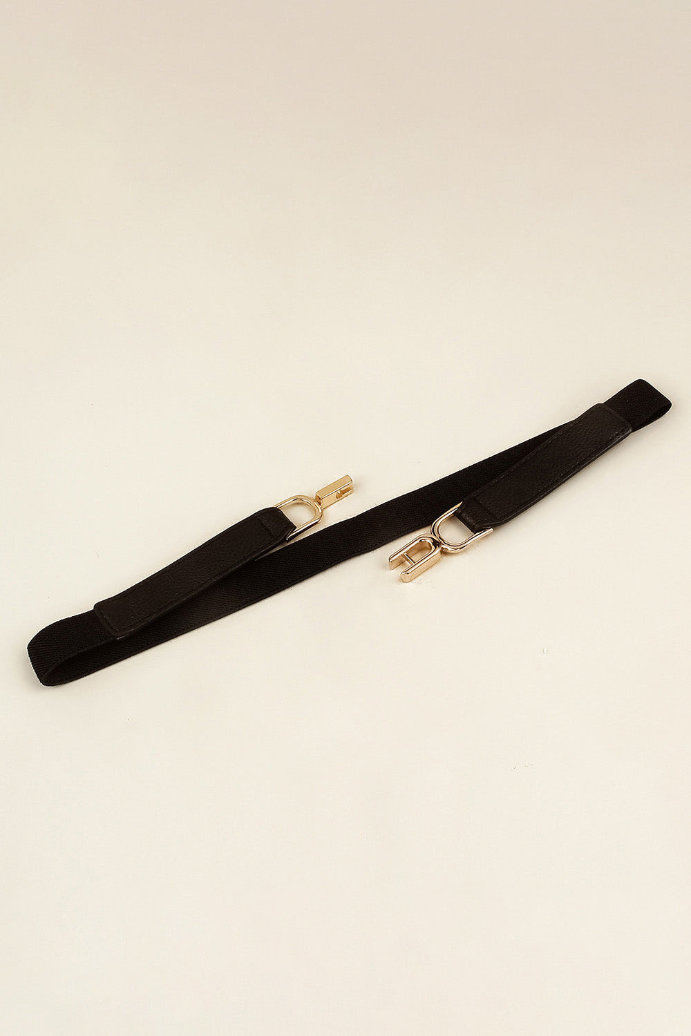 TFE: Stretchable Belt with Metal Clasp