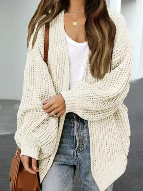 TFE: Drop Shoulder Balloon Sleeve Cardigan