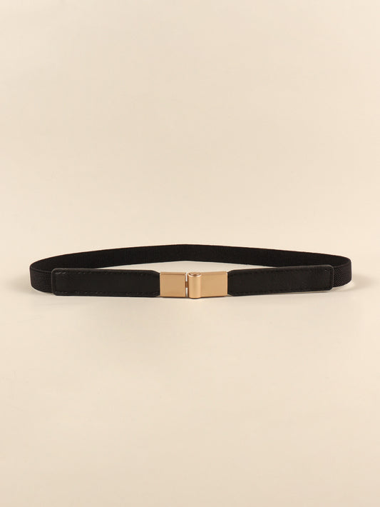 TFE: Elastic PU Skinny Belt