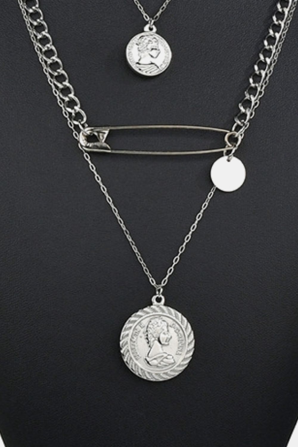 TFE: Minimalist Design Antique Coins Necklace