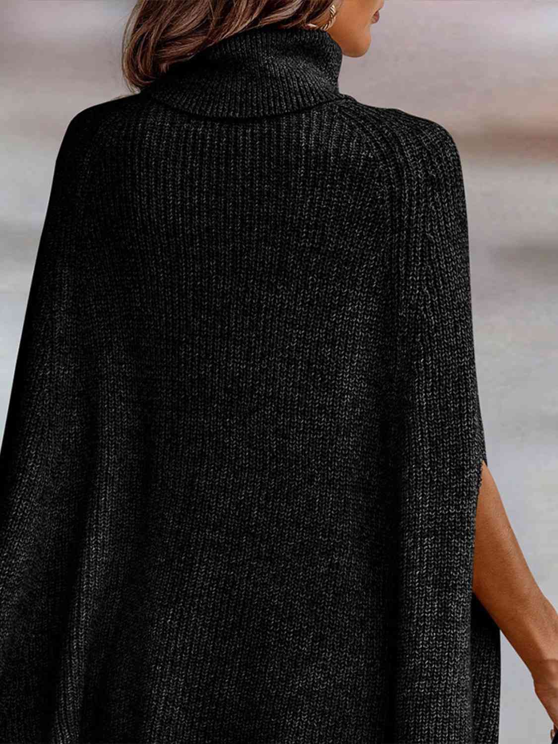 TFE: Dolman Dream Turtleneck Poncho