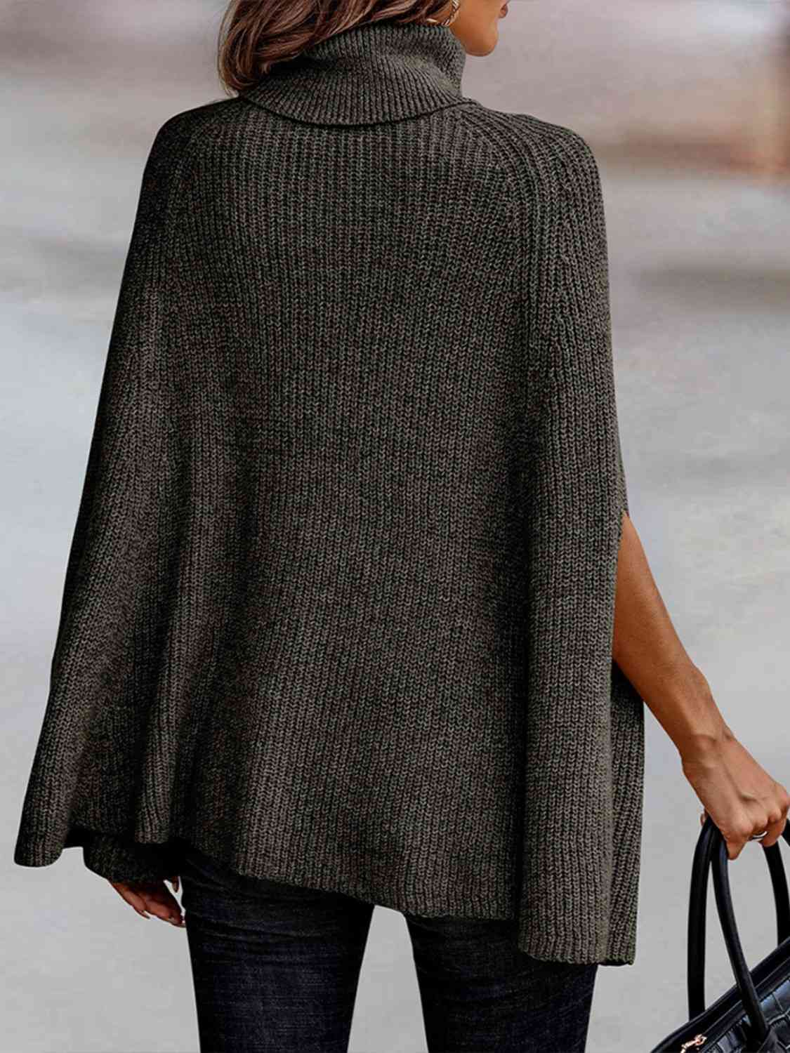 TFE: Dolman Dream Turtleneck Poncho