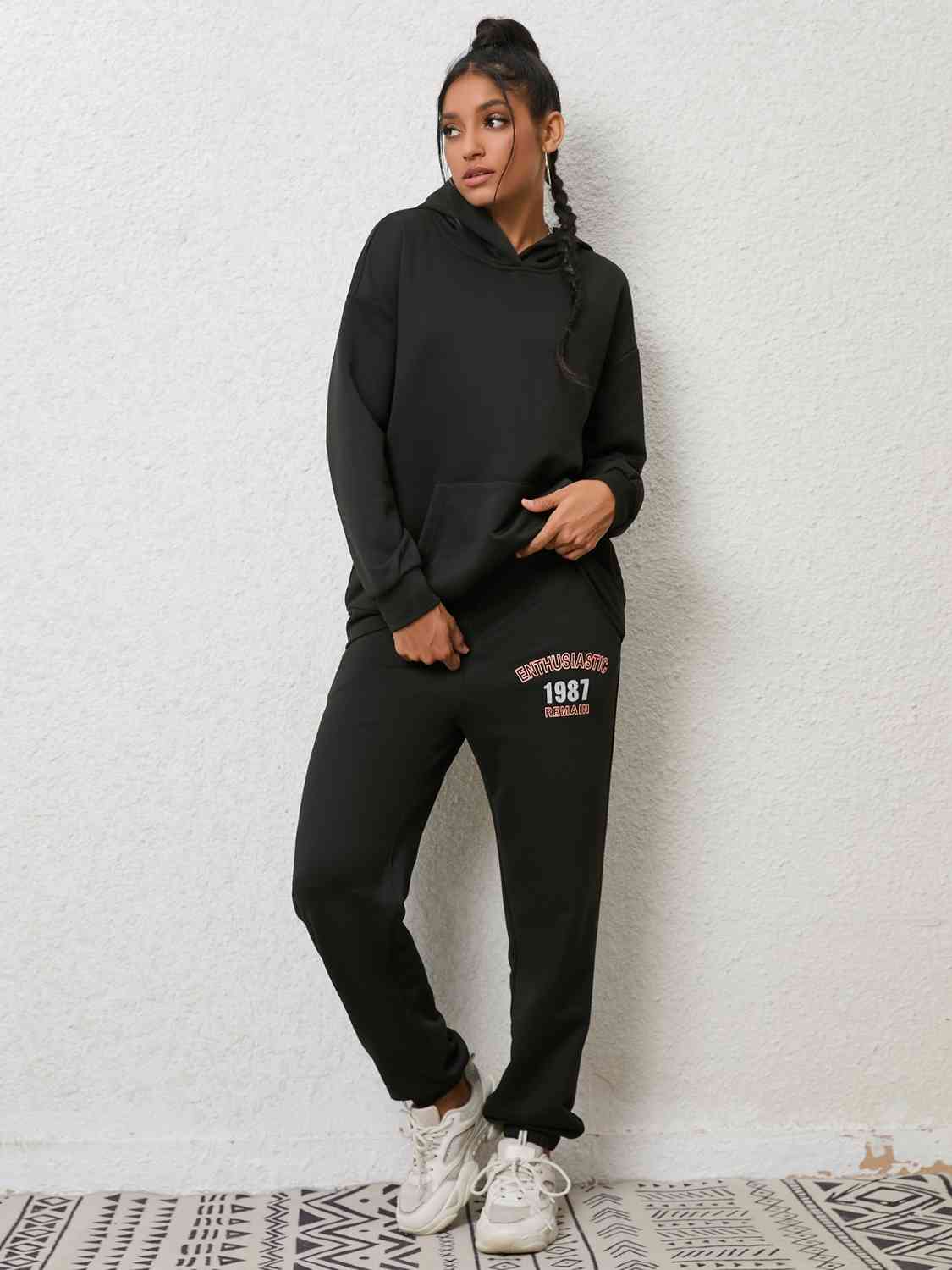 TFE: Graphic Hoodie and Sweatpants Set