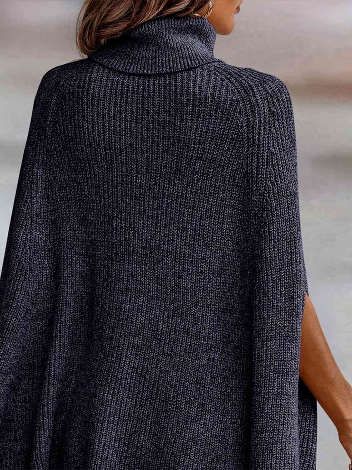 TFE: Dolman Dream Turtleneck Poncho