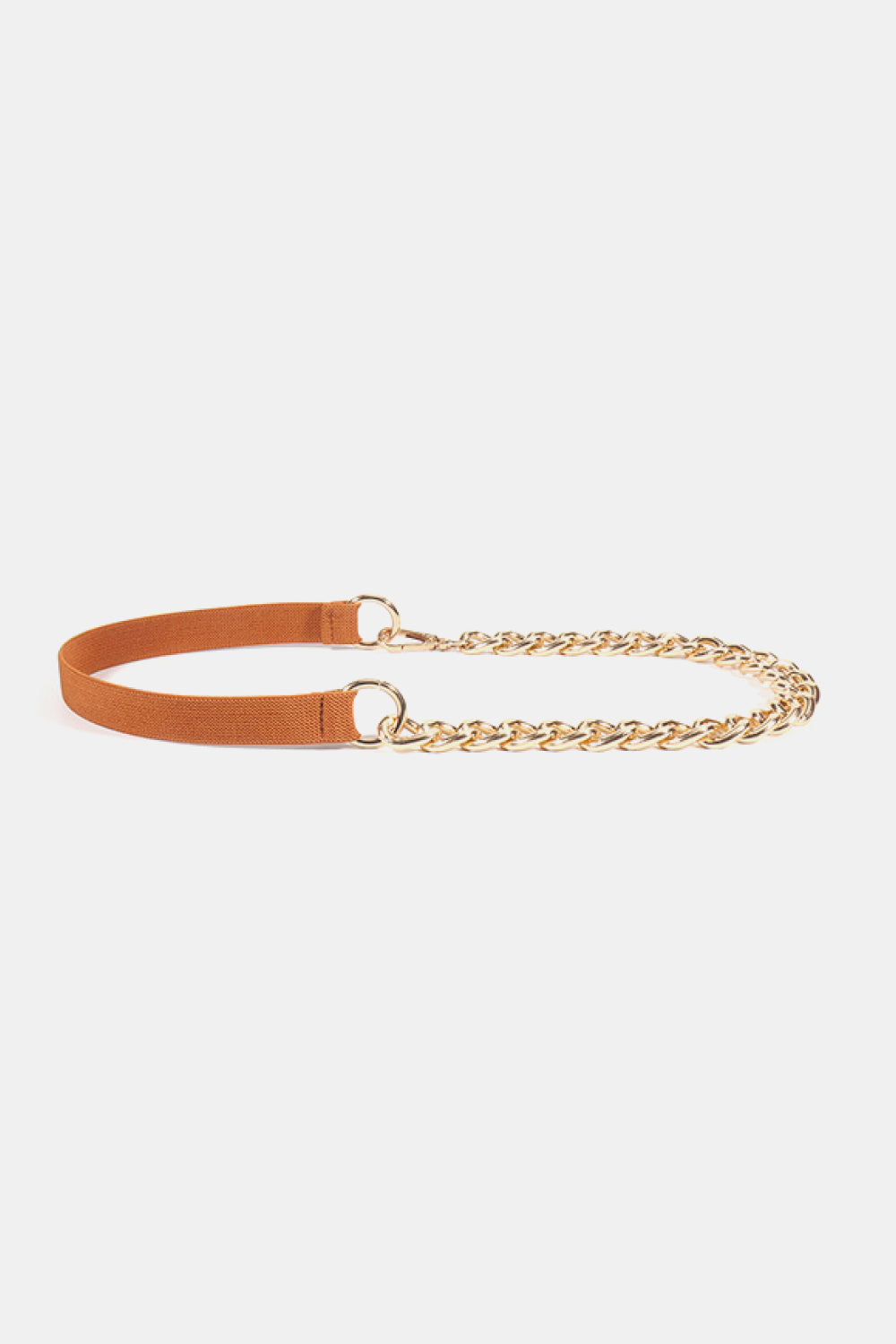 TFE: Elastic Belt with Half Alloy Chain