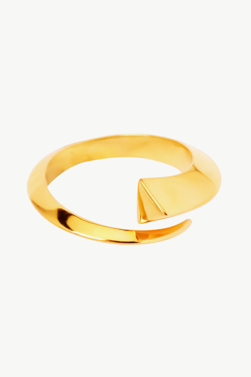 TFE: 18K Gold-Plated Copper Bypass Ring