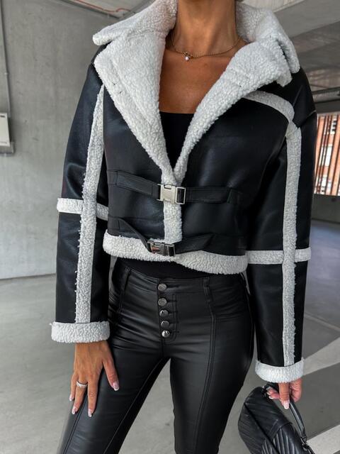 TFE: Bomber Collared Buckle Style Jacket