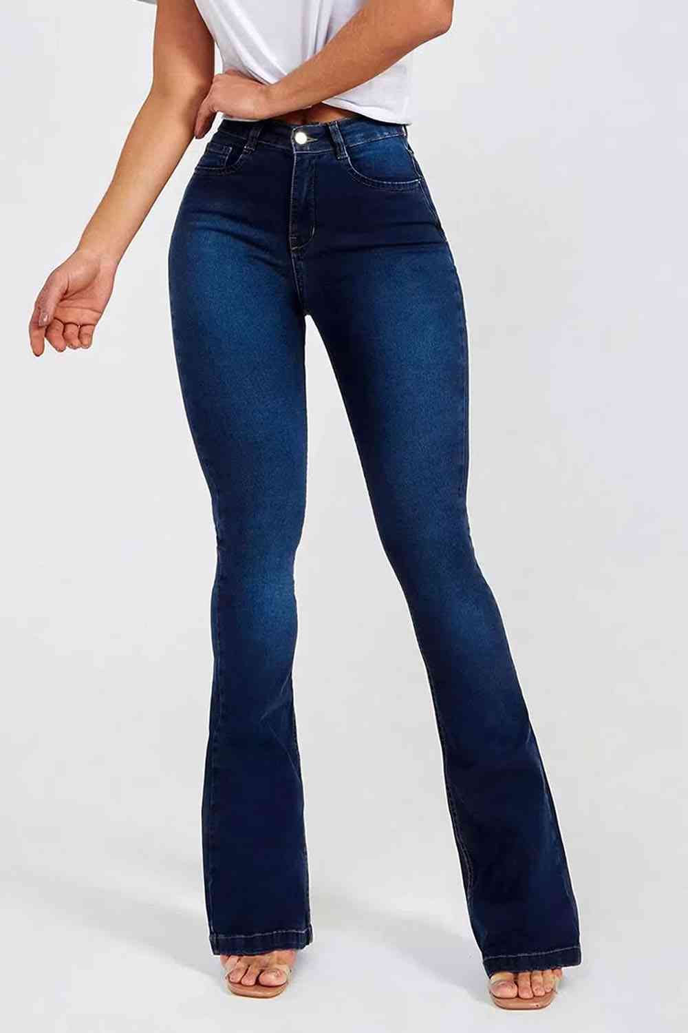 TFE: Buttoned Long Jeans