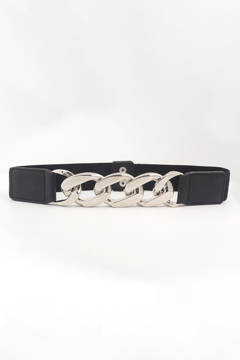 TFE: Elastic Belt with Chain Accents