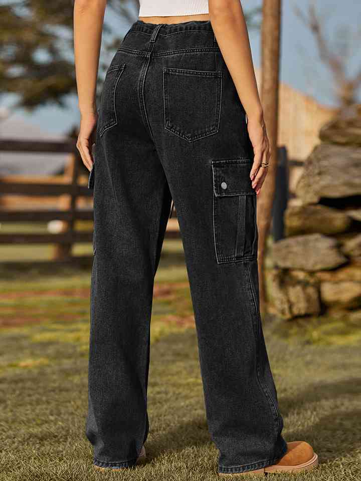 TFE: Straight Leg Cargo Jeans