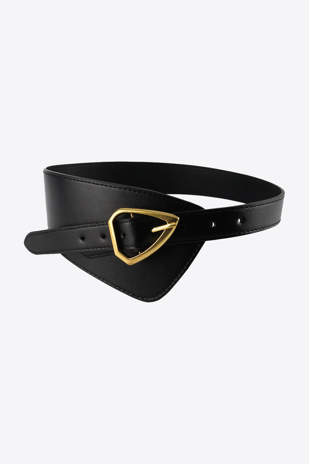 TFE: Irregular Synthetic PU Leather Belt