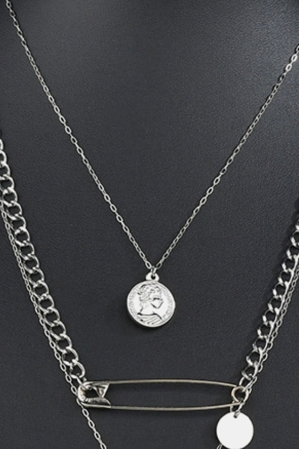 TFE: Minimalist Design Antique Coins Necklace