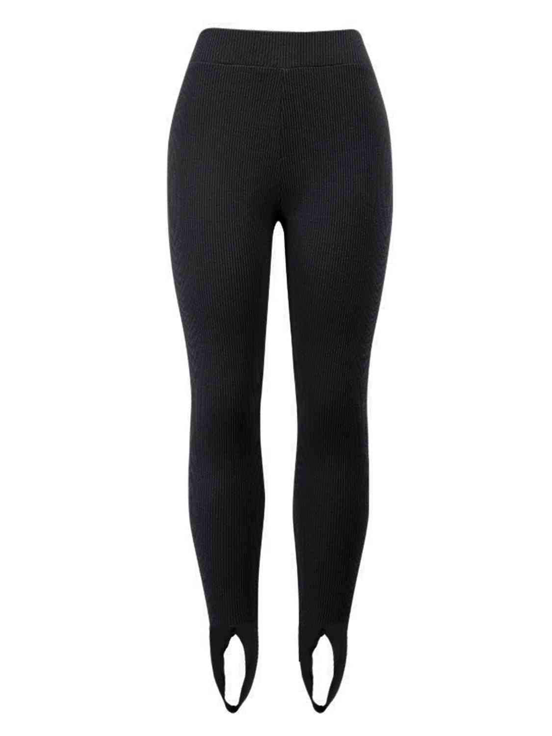 TFE: Textured Leggings with a Mid-rise Waist