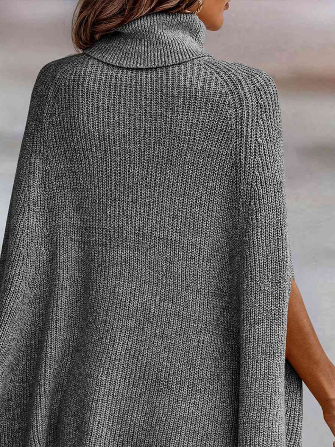 TFE: Dolman Dream Turtleneck Poncho