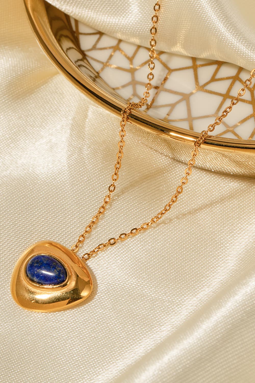 TFE: Lapis Lazuli Pendant Necklace