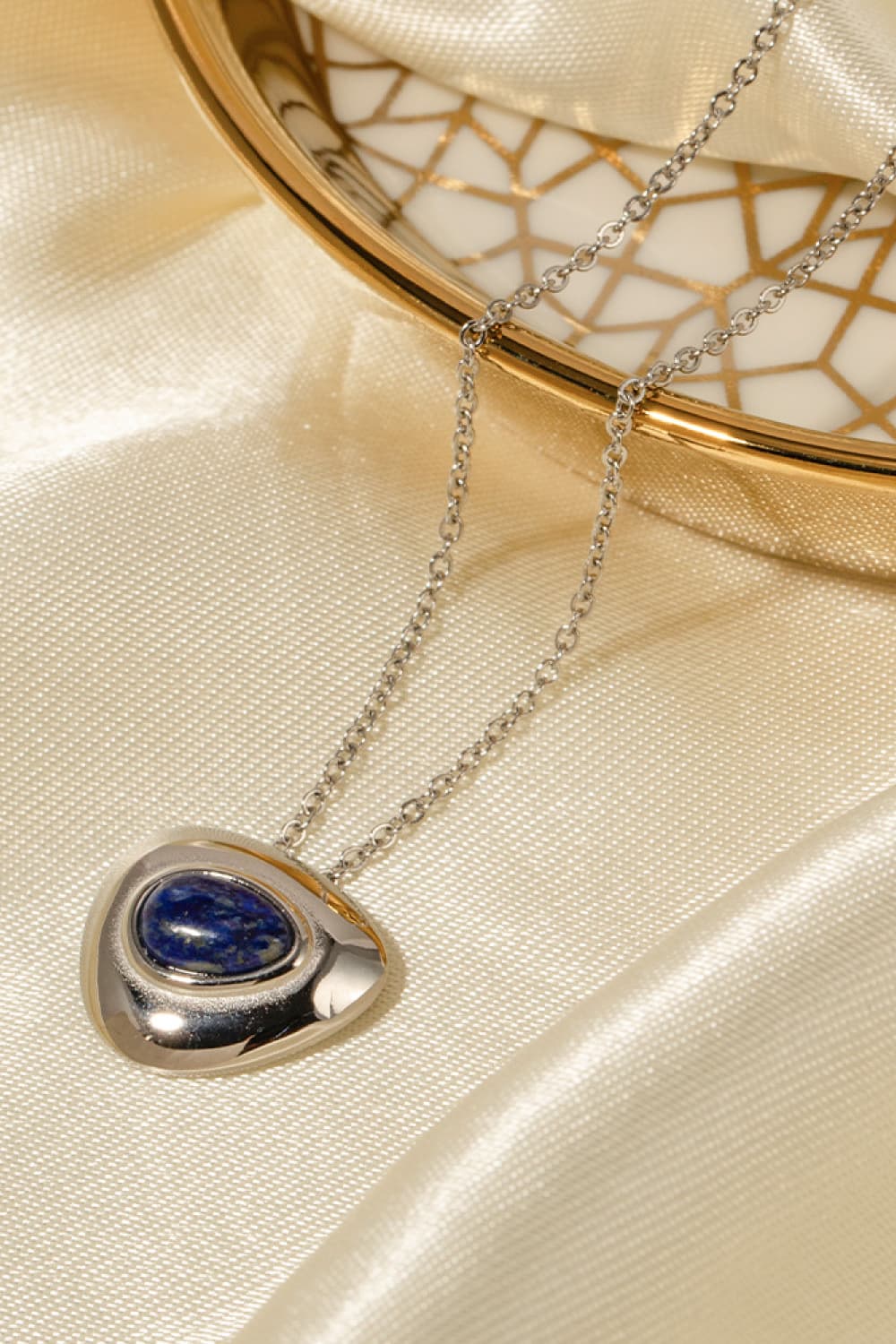 TFE: Lapis Lazuli Pendant Necklace