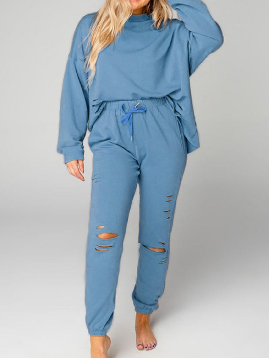 TFE: Rugged Elegance Sweatsuit Ensemble